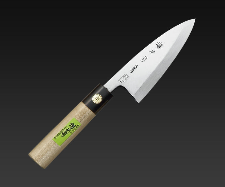 【新品】堺刀司　出刃包丁　5.5寸強(170mm) 正重作特上　水牛柄
